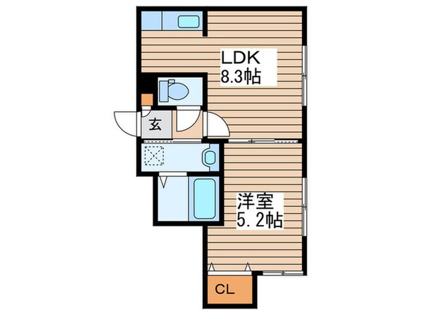 サムティ月寒中央の物件間取画像